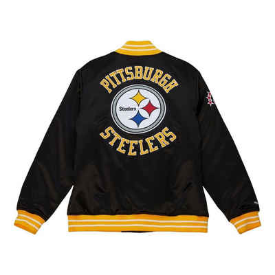 Mitchell & Ness Collegejacke Heavyweight Satin Pittsburgh Steelers