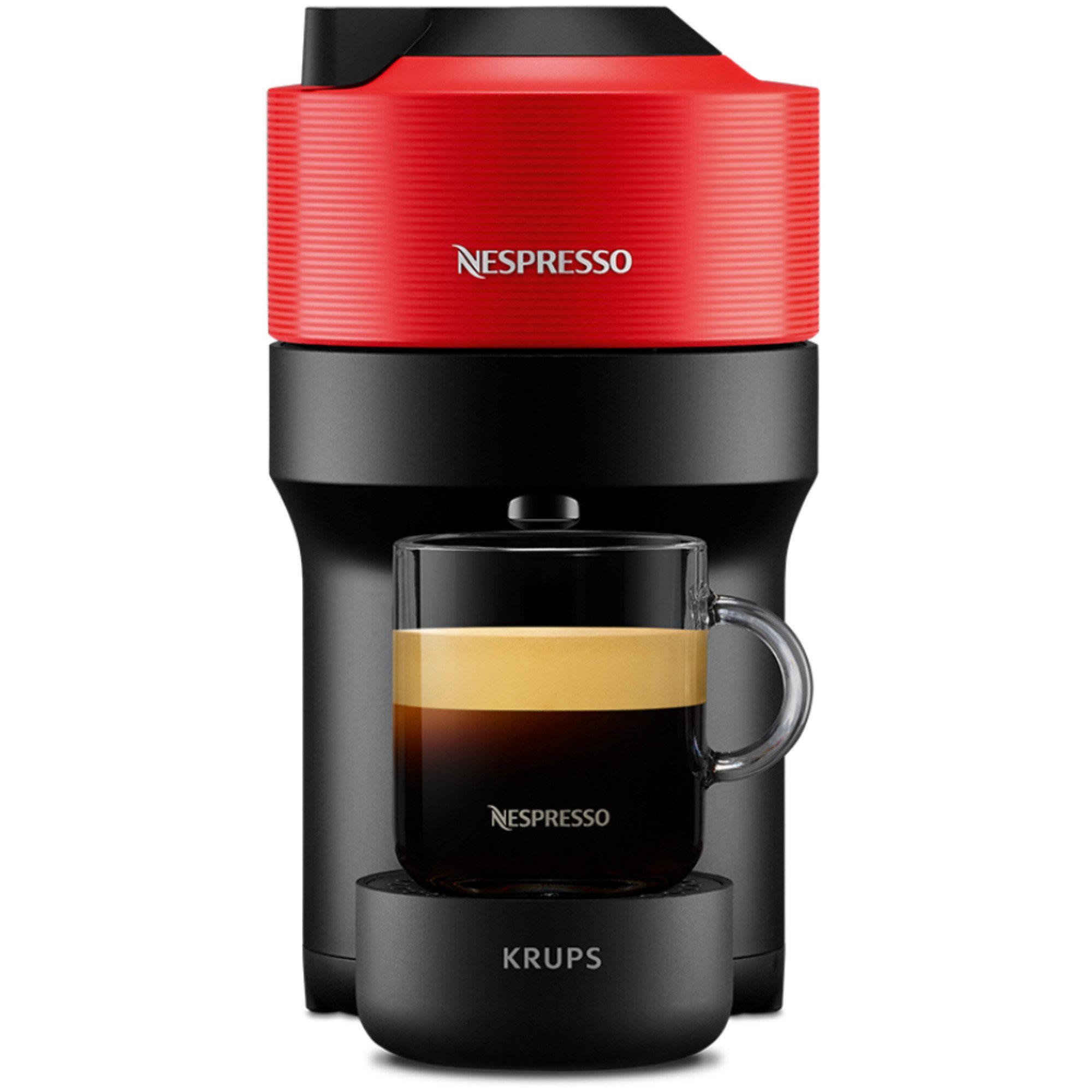 Krups Kapselmaschine Krups Red XN9205 Vertuo Nespresso Rot Spicy Pop