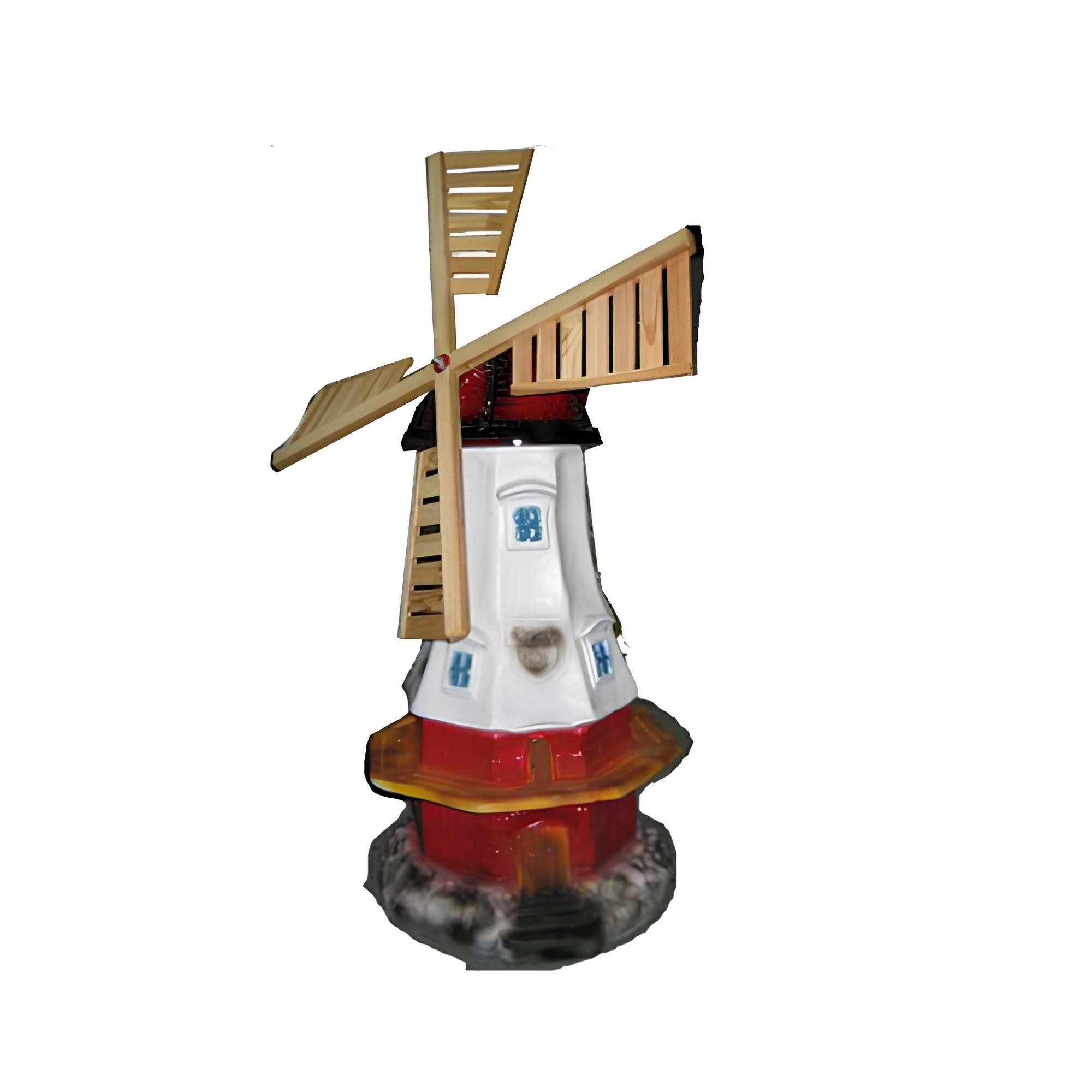 Skulptur Design Mühle Figur Statue Skulptur Höhe 73cm Statuen Figuren