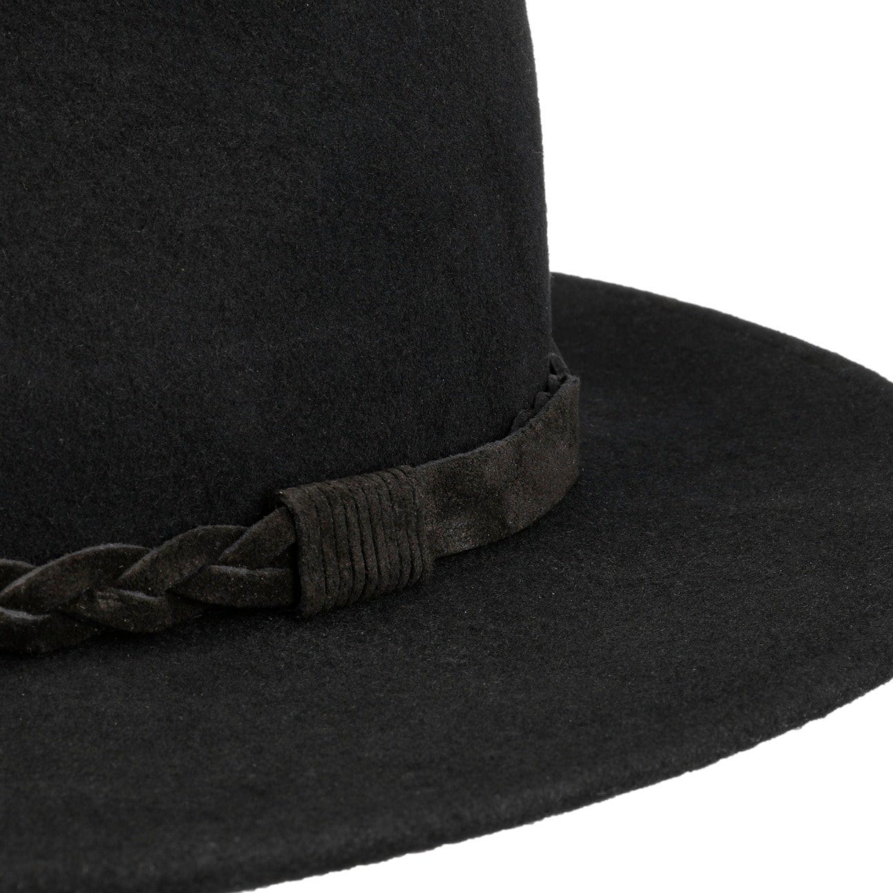 Lierys Cowboyhut (1-St) Cowboyhut mit Lederband, Made in Italy
