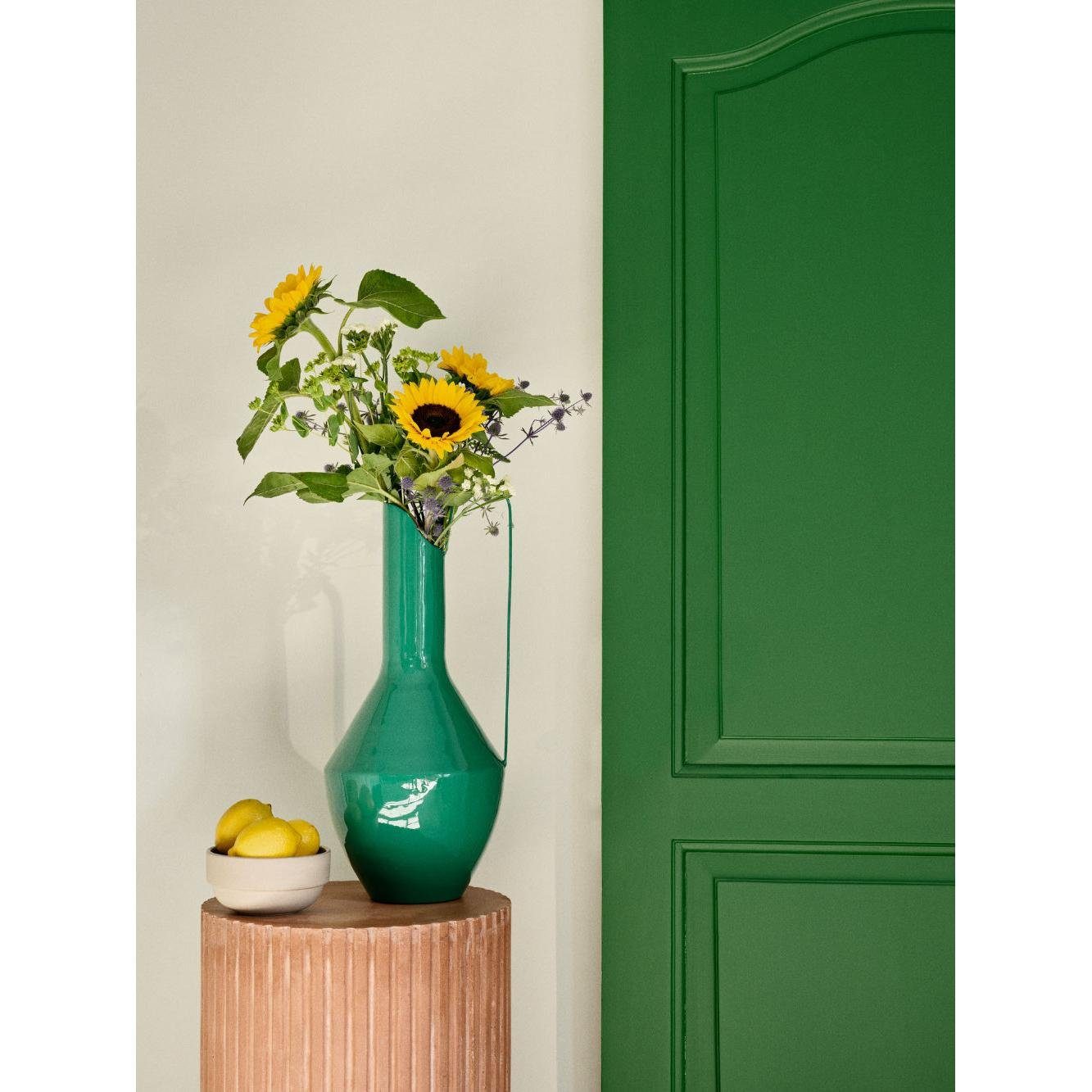 Dekovase Rosario Copenhagen Emaille Broste Jelly Vase Green