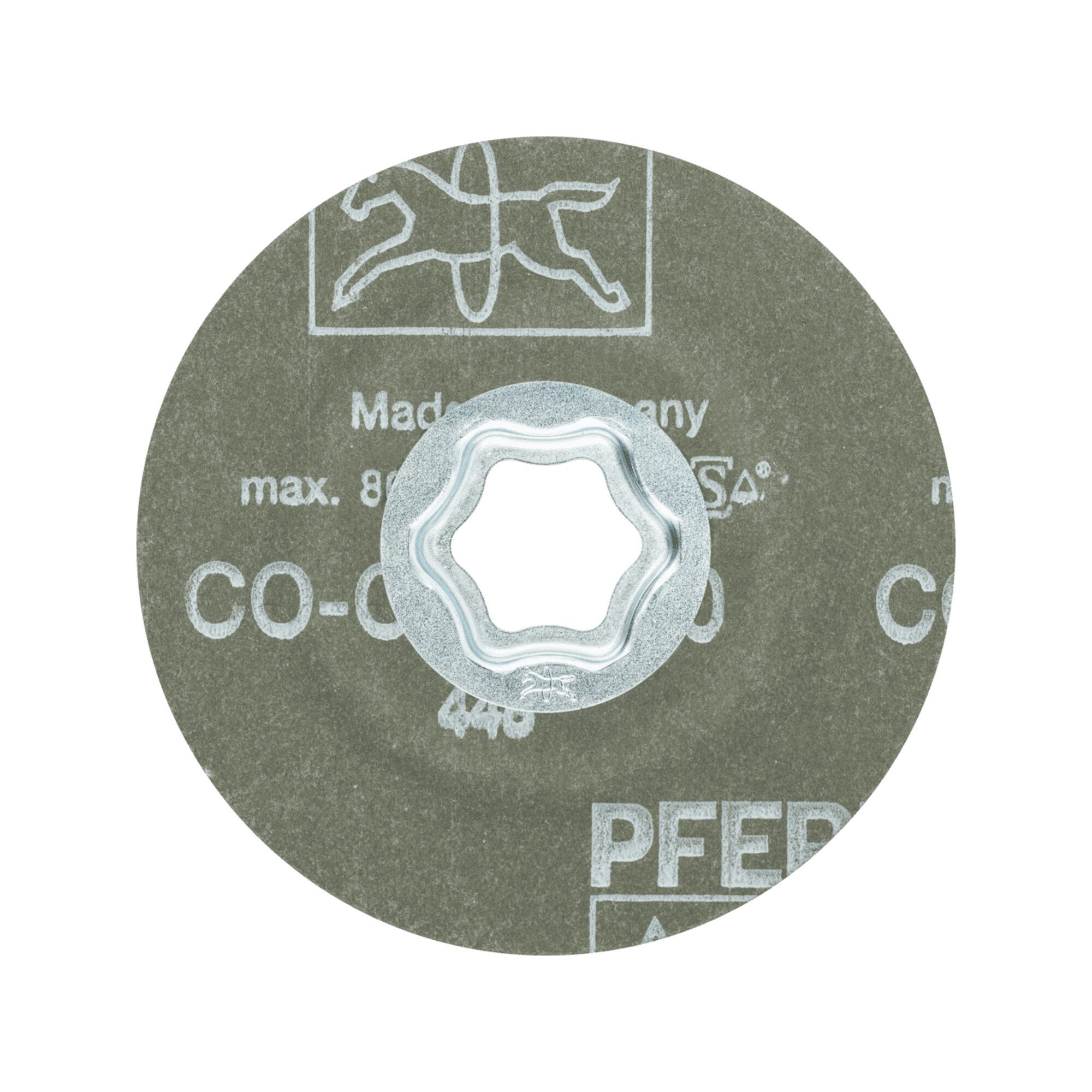 Pferd Schleifscheibe PFERD TOOLS COMBICLICK Keramikkorn Fiberscheibe Ø 100mm CO-COOL50 für