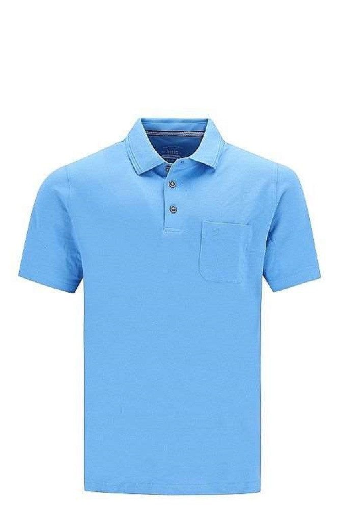 Hajo Poloshirt 20083-609 Flachstrickkragen mit 3-er günstig online kaufen