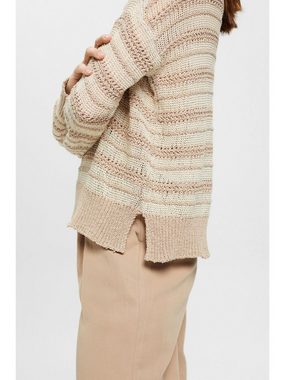 Esprit Collection Rundhalspullover Pullover aus Garnmix mit Glitzereffekt