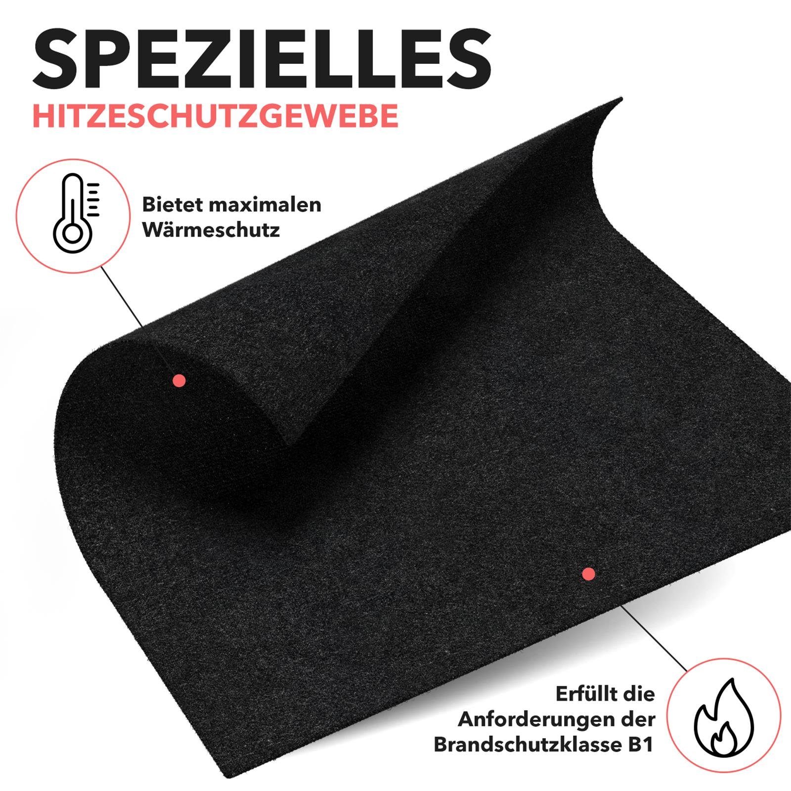 Evocamp Feuerfeste Unterlage 30 x 30 cm bis zu 982 °C für Grill Nicht Brenn günstig online kaufen