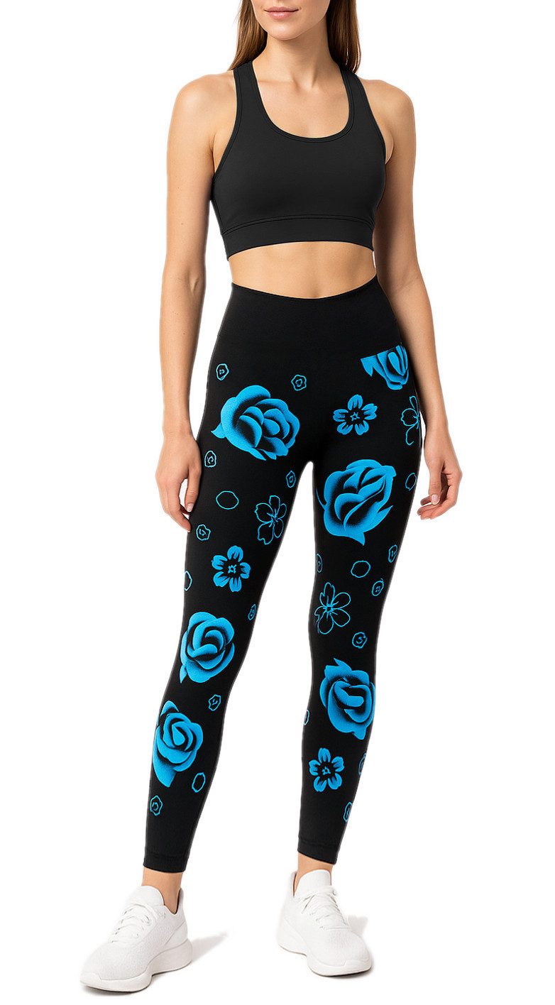 dy_mode Highwaist Leggings Damen Sportleggings High-Waist Fitness Leggings günstig online kaufen