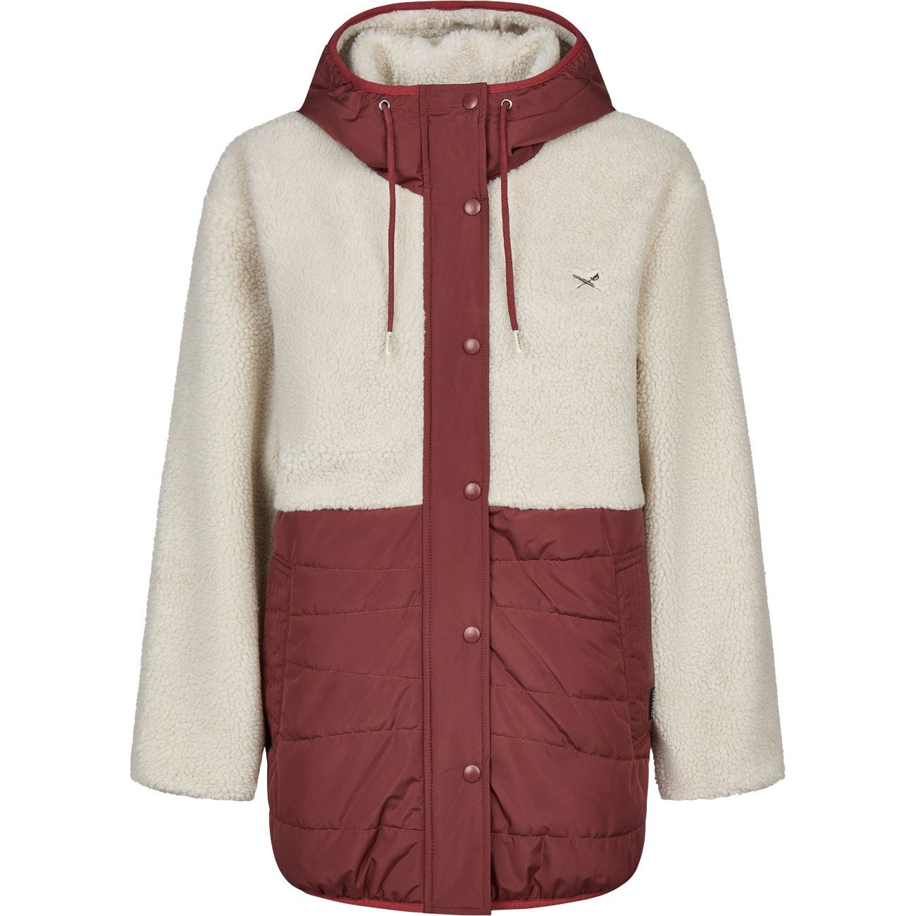 iriedaily Fleecejacke Arctik Long Jacket Arctik Long Jacket