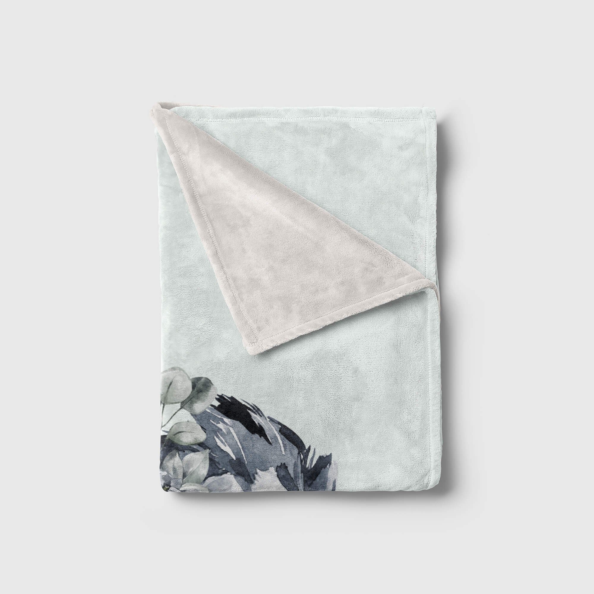 Sinus Art Handtücher Kuscheldecke Handtuch Handtuch Löwe Strandhandtuch Saunatuch Afrika, (1-St), Blumen Baumwolle-Polyester-Mix