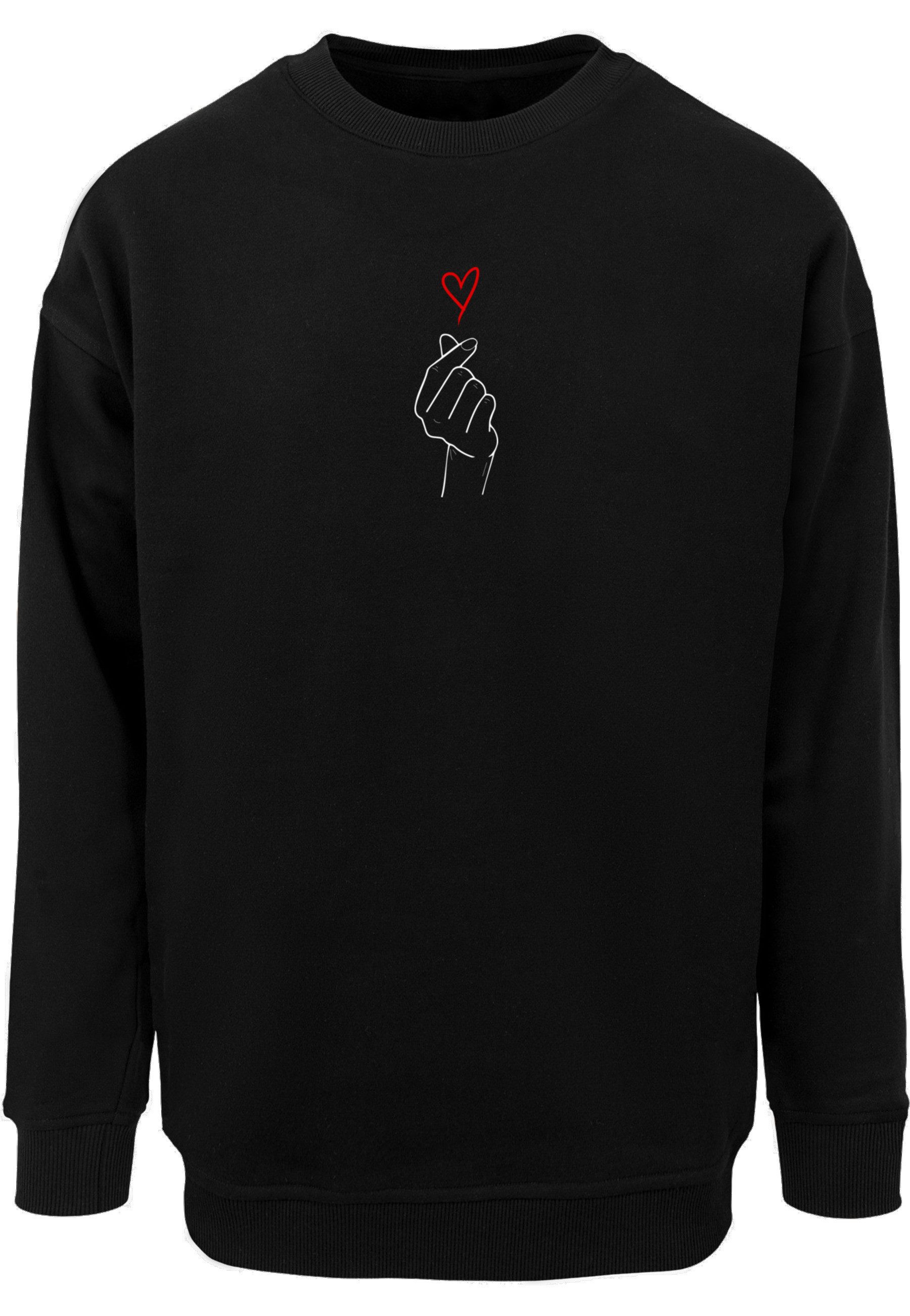 Rundhalspullover Merchcode K Heart Sweat Crewneck