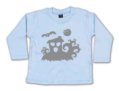 G-graphics Longsleeve Geisterhaus Baby Sweater, Baby Longsleeve T, mit Spruch / Sprüche, mit Print / Aufdruck, Perferkt zu Halloween