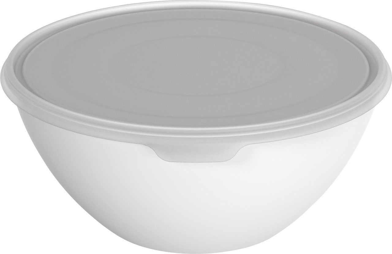 ROTHO Küchenorganizer-Set Rotho Schüssel + Deckel Caruba 8 L mistletoe white