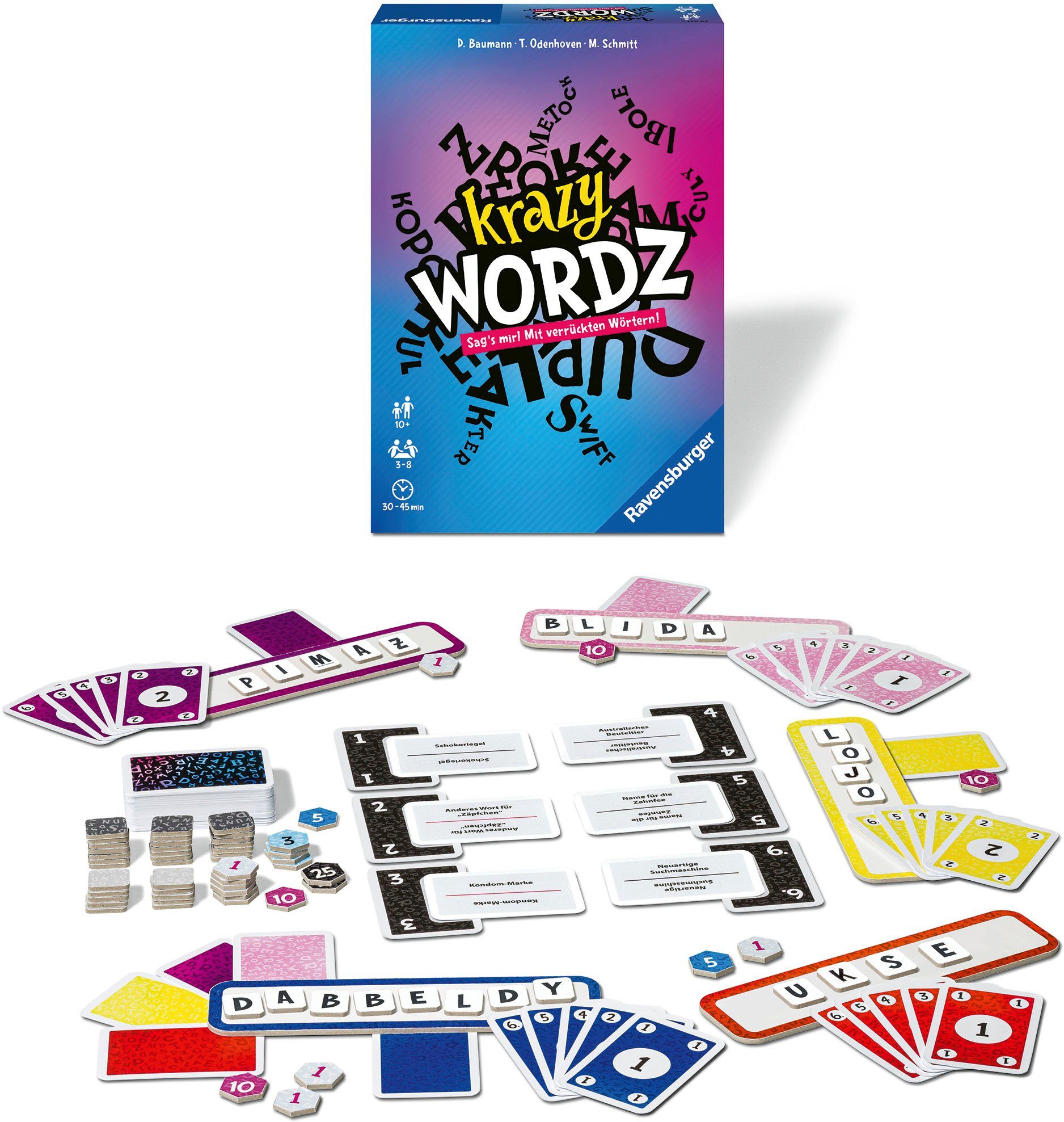 Ravensburger Spiel Krazy Wordz, Made in Europe