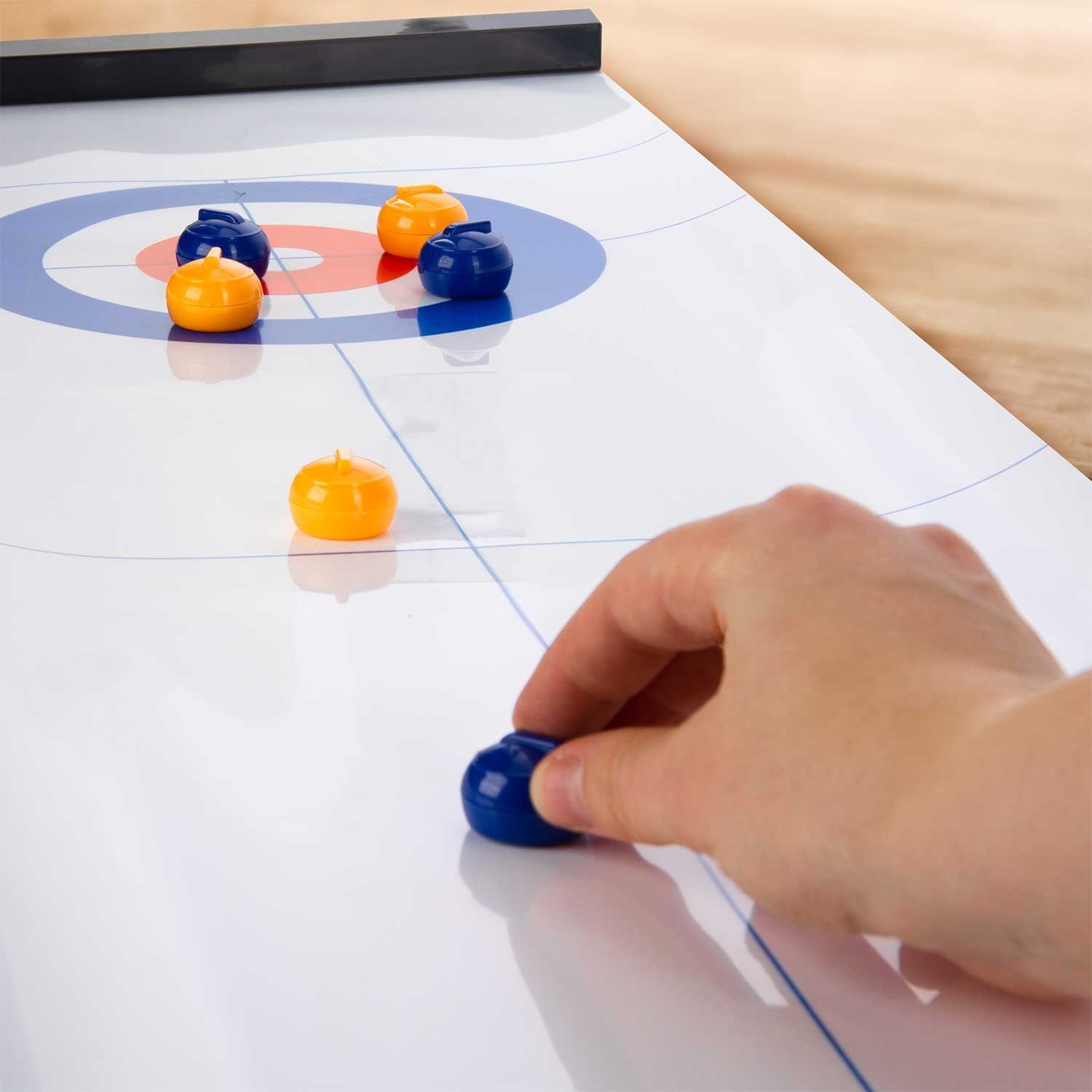 Goods+Gadgets Spieltisch Curling Table-top Spiel-Set, (Brettspiel), Eisstoc günstig online kaufen