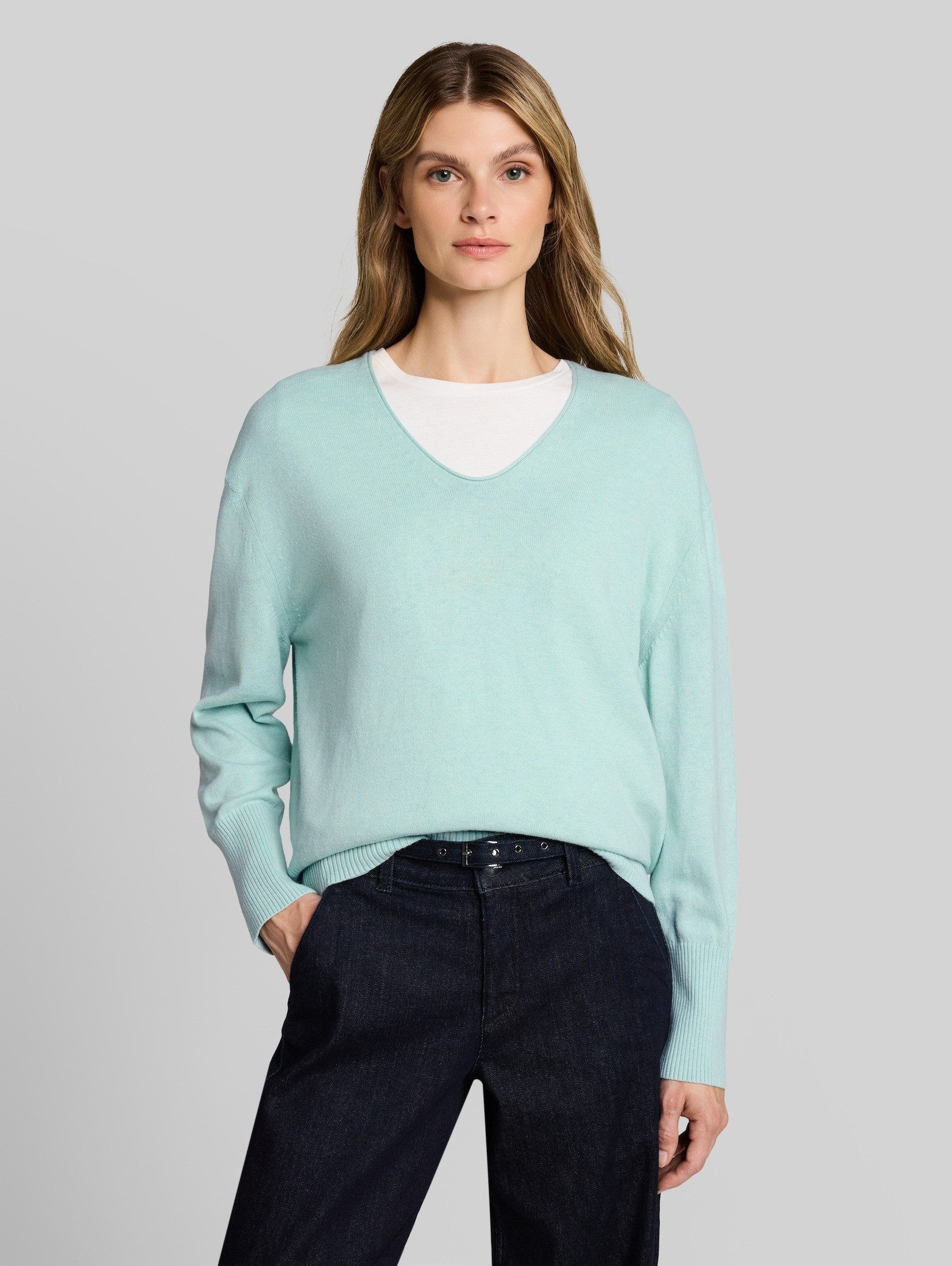 TOM TAILOR Strickpullover Pullover & Strickjacken Oversize Strickpullover mit Kaschmir-Anteil
