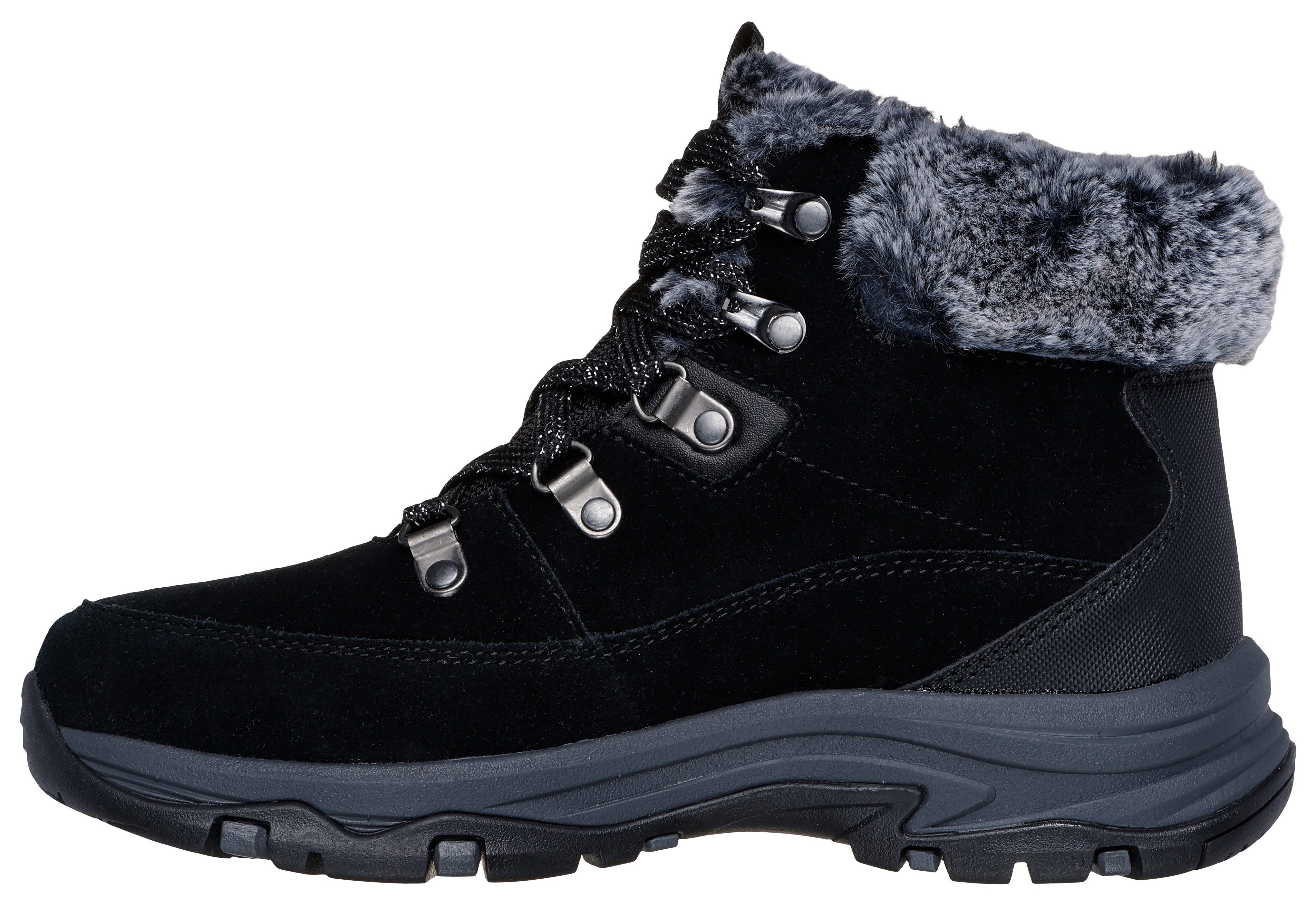 Skechers TREGO-SNOW WORRIES Winterboots Schnürboots, Schnürstiefelette mit TEX – Bild 4 von 5