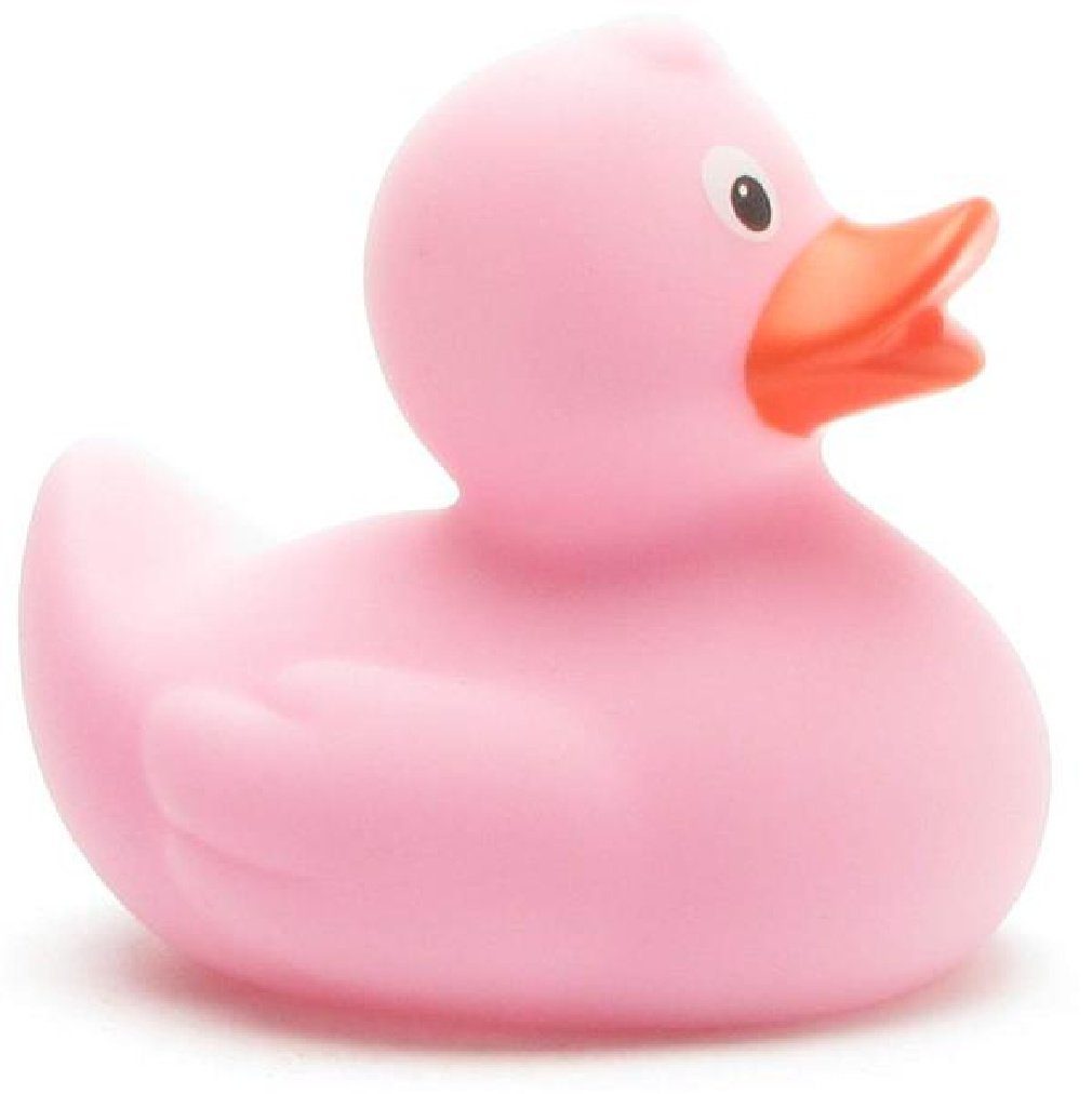 Duck Magic Quietscheente zu Badespielzeug - Duckshop UV-Farbwechsel pink mit weiss