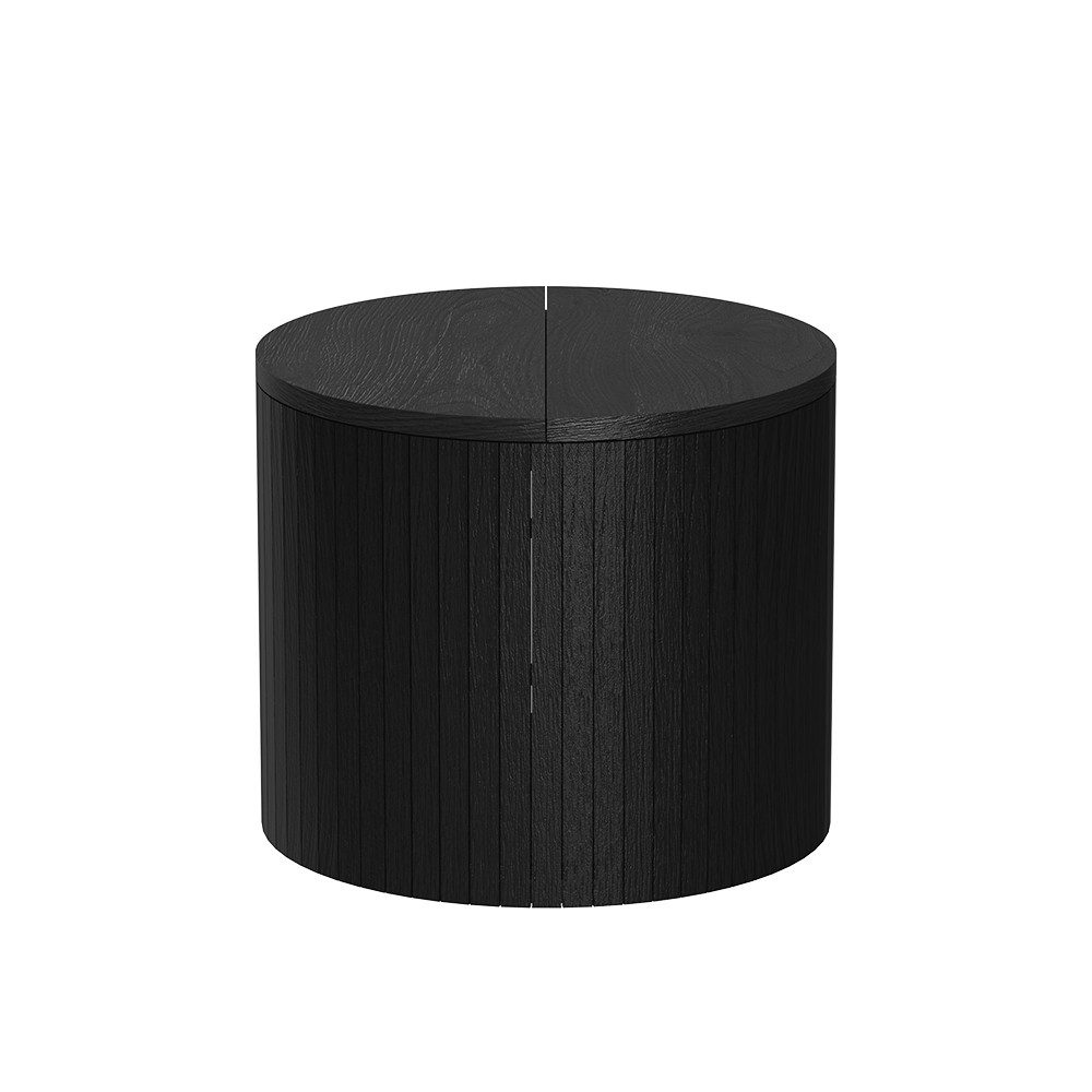 Vicco Couchtisch Tavilo, Eiche/Schwarz, 38 x 38 cm (1-St)