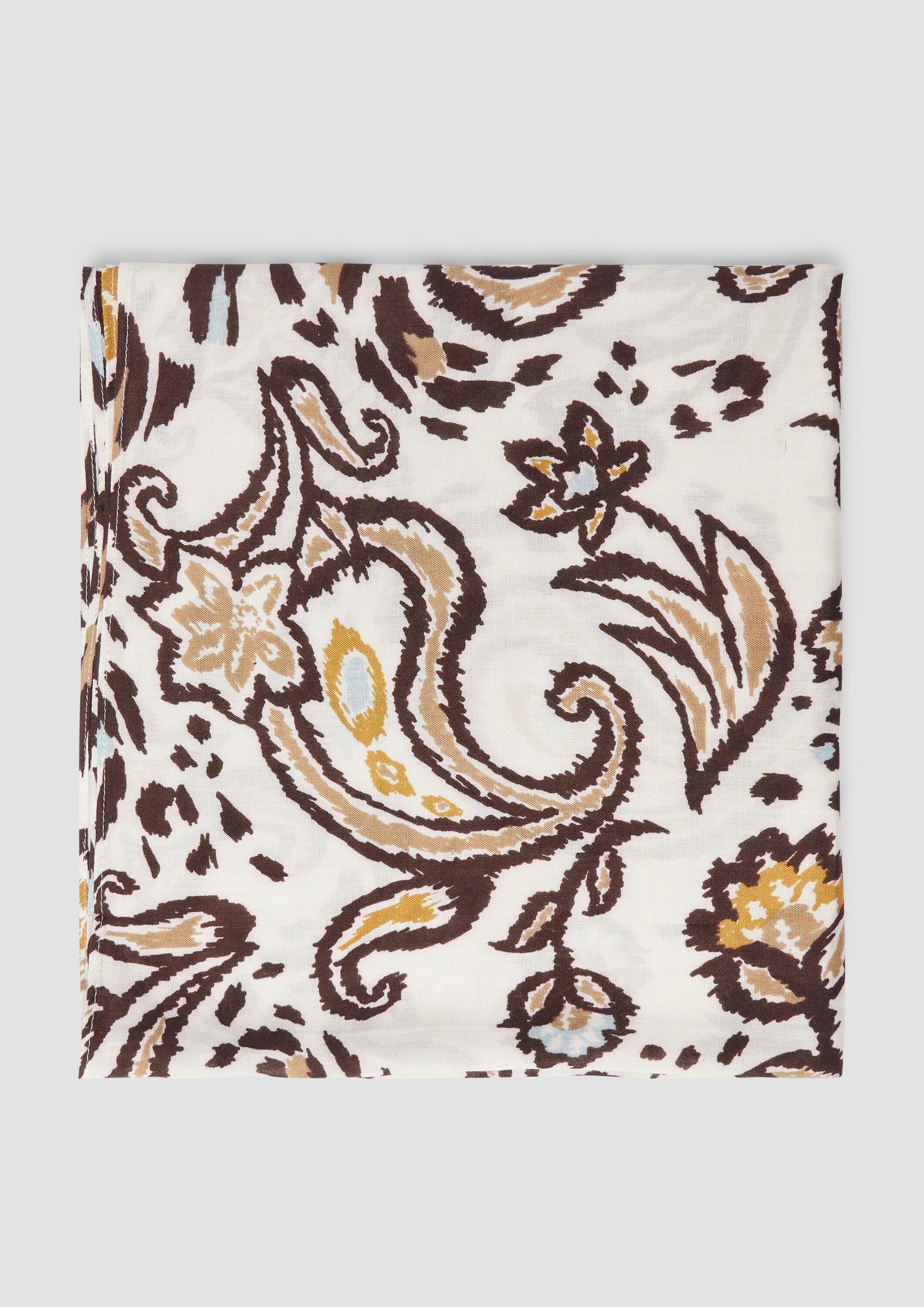 s.Oliver Loop Snood, Loop-Schal mit floralem Print