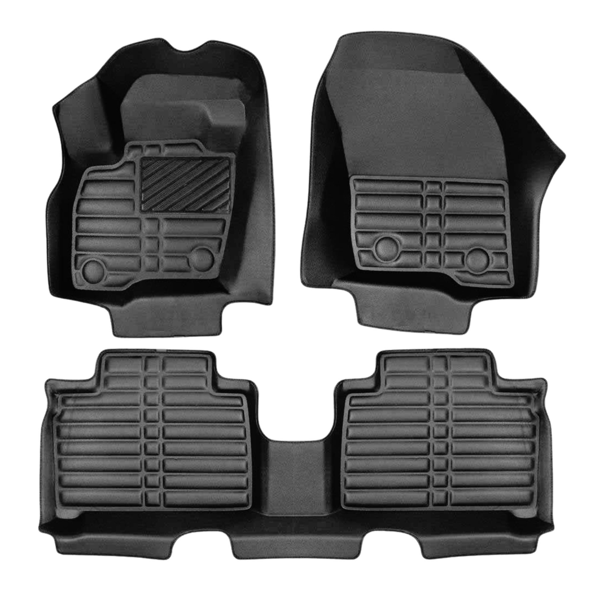 fussmattenprofi.com Auto-Fußmatte 5D Premium Auto Fussmatten für Ford S-Max (2. Gen) 2015-2023 (1 St), für Ford Ford S-Max