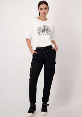 Monari Jogger Pants mit aufgesetzten Taschen