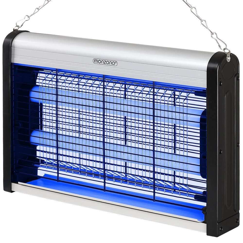 monzana Ultraschall-Tierabwehr, Monzana Insektenvernichter elektrisch UV LED  indoor outdoor Insektenabwehr Insektenfalle Fliegenfalle Mückenlampe