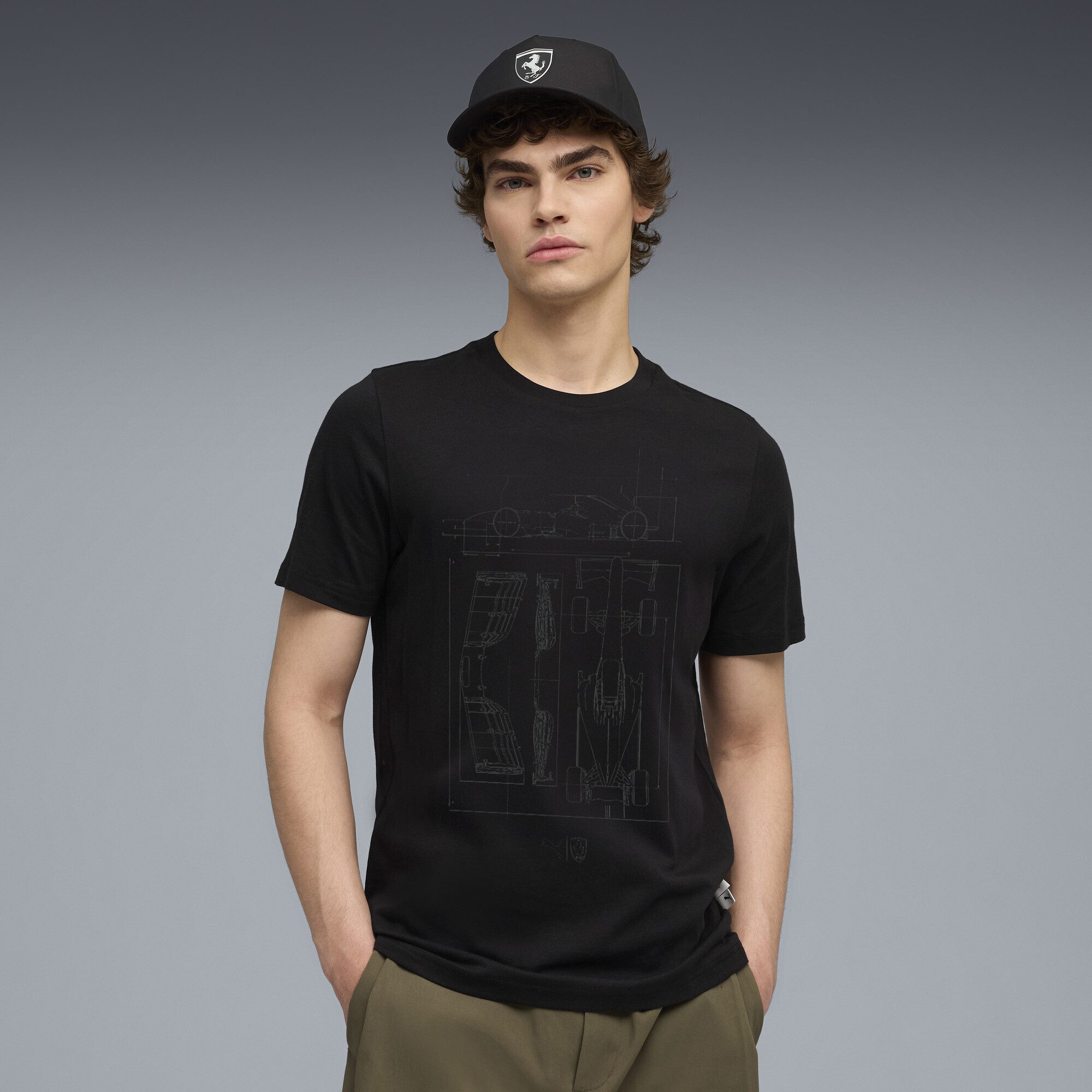 PUMA T-Shirt Scuderia Ferrari Sportswear Graphic T-Shirt Herren