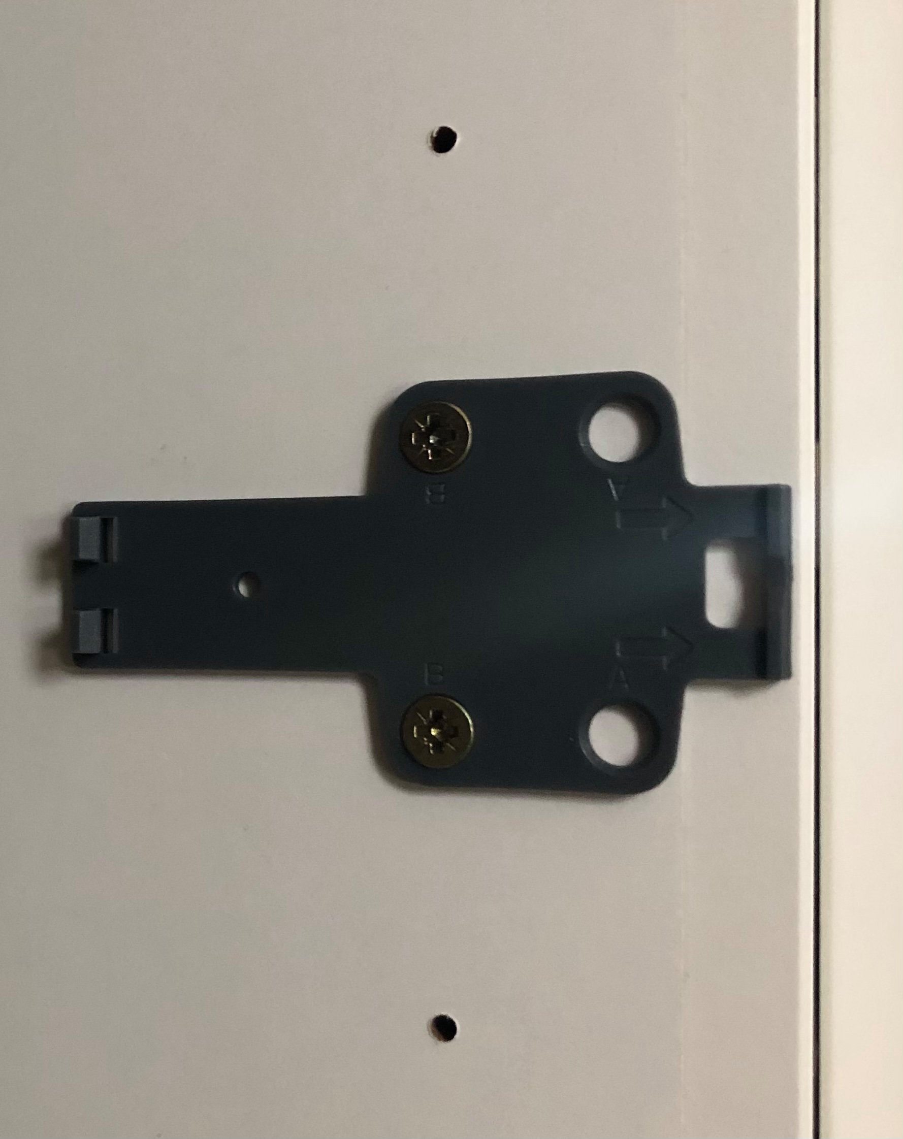 (z.B. passend Drucktüröffner St) NELI Push für Schränke - open to (2 Ikea Besta) Möbelbeschlag