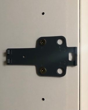 NELI Möbelbeschlag Drucktüröffner passend für Ikea Schränke (z.B. Besta) - Push to open (2 St)