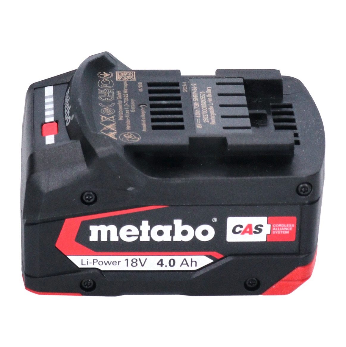 metabo Basis Set 4x Li-Power Akkupack 18 V 4,0 Ah CAS Li-Ion Akku (4x 62502 Akkupacks