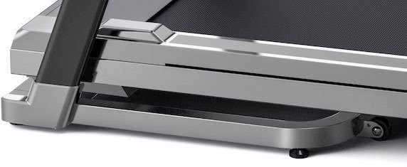 STAMM BODYFIT Laufband TRACK ORION 06 (mit 40-Trainingsprogrammen und 3 extra großen LED-Anzeigen), bis max. 16 km/h, klappbar, mit Steigung, 120 kg max. Benutzergewicht