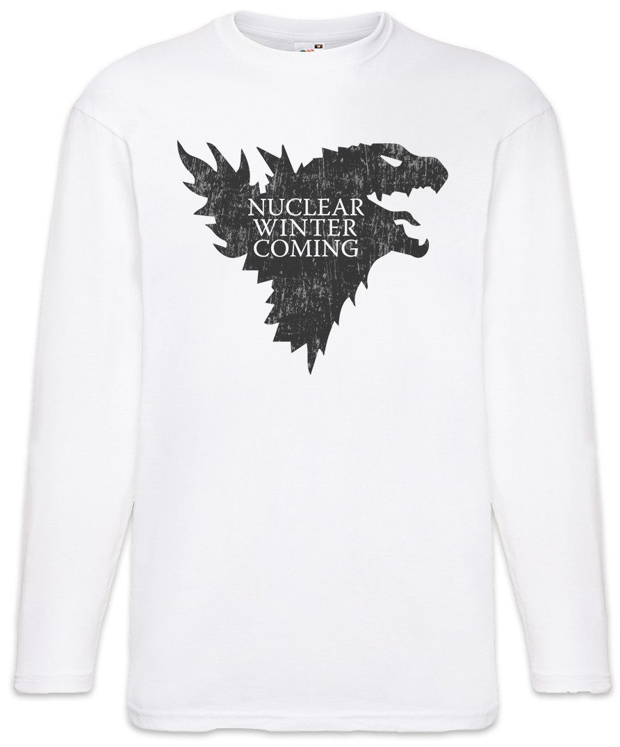 Langarmshirt Nuclear Winter Langarm T-Shirt Godzilla Game Of Swords Houses Thrones