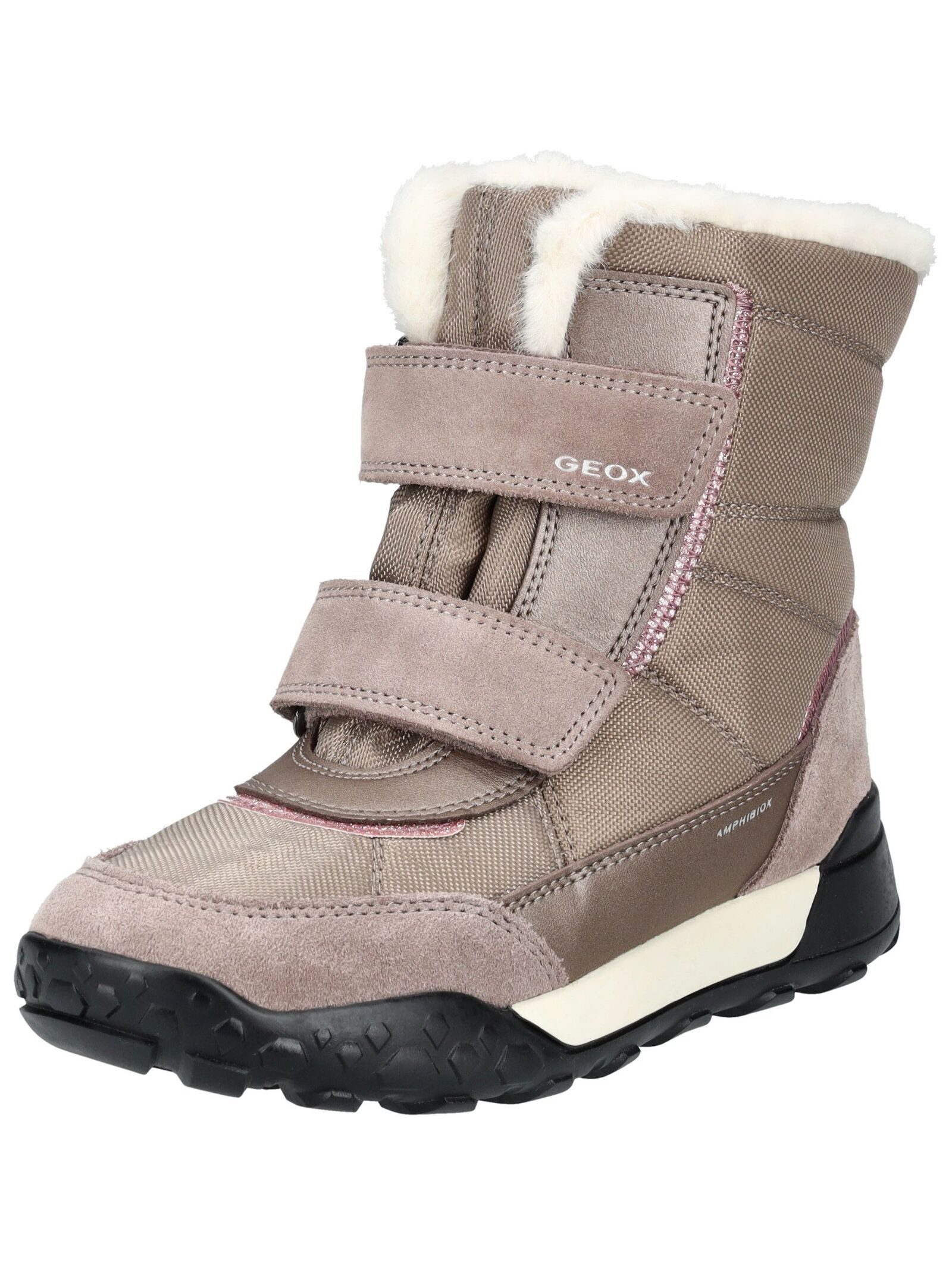Geox Geox Stiefelette Veolurs/Textil/Synthetik Stiefelette