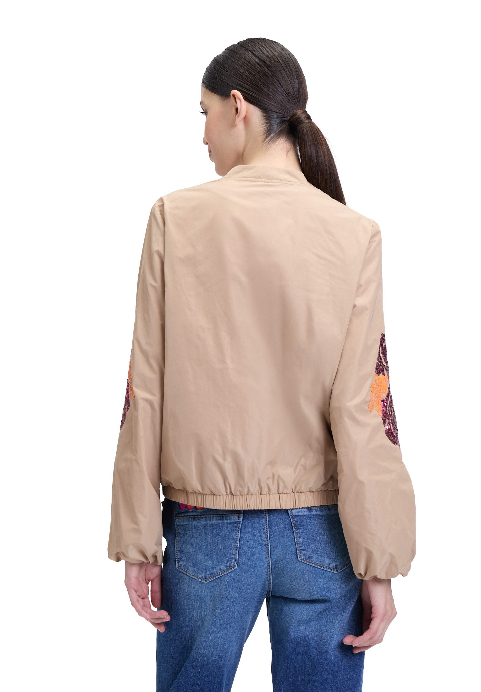 Cartoon Jackenblazer Damen mit Pailletten Pailletten