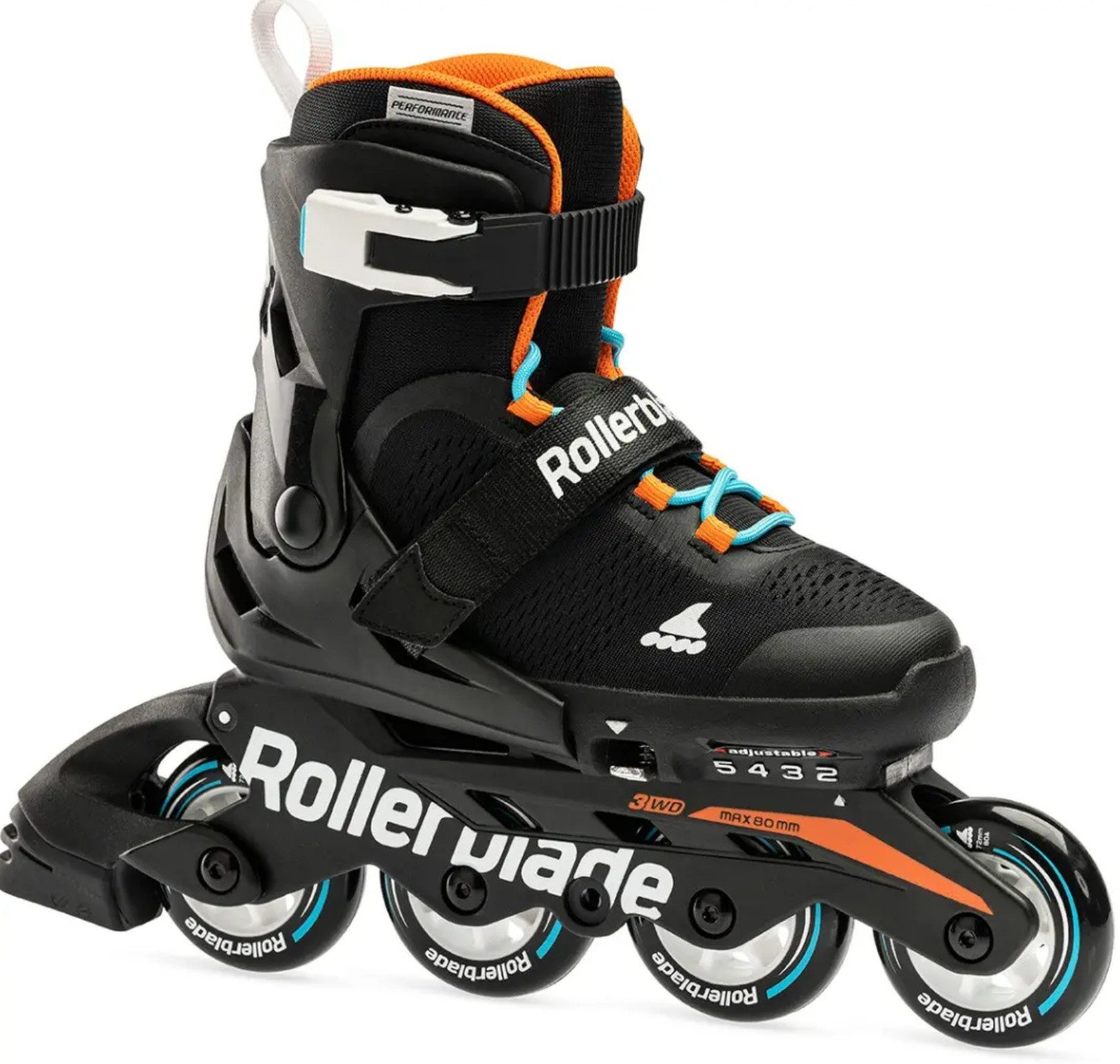 Inlineskates ROLLERBLADE MAXX Inline Skate black/orange