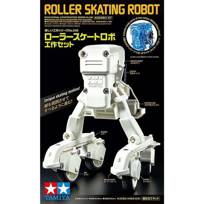 Tamiya Modellbausatz Lehrkasten Skate Roboter