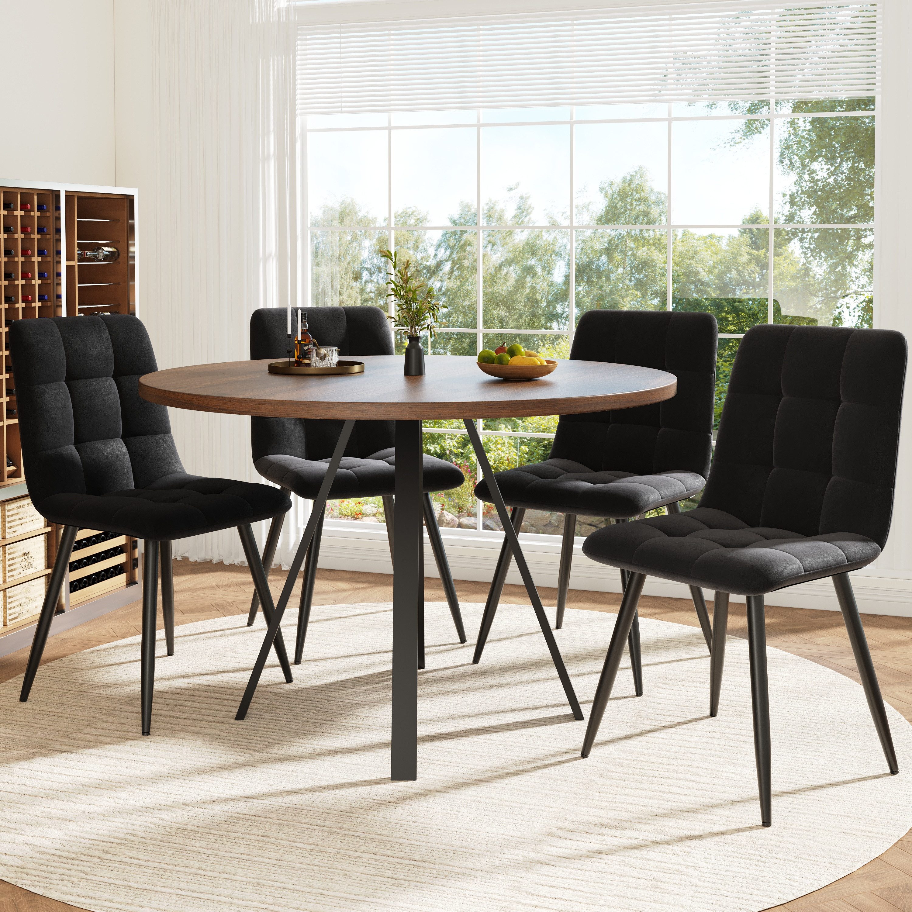 HAUSS SPOLE Essgruppe 5-teilig, Esstisch mit günstig online kaufen