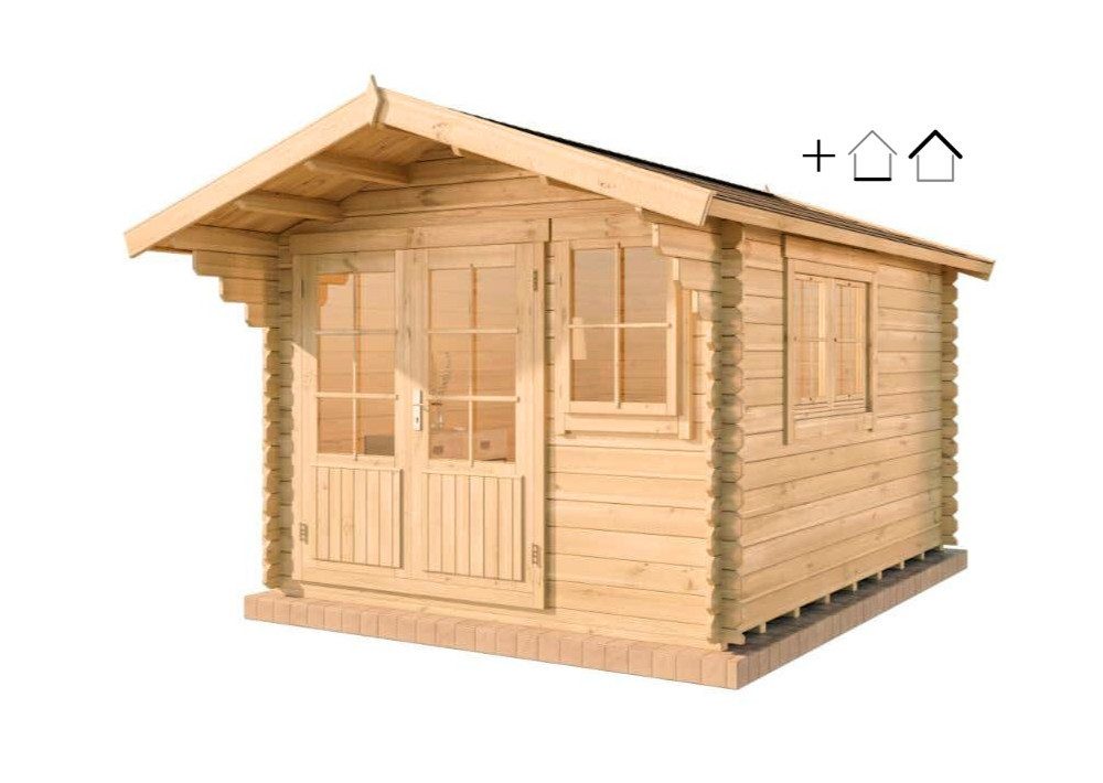 Alpholz Gartenhaus Holz Set - Gabriel-34 günstig online kaufen
