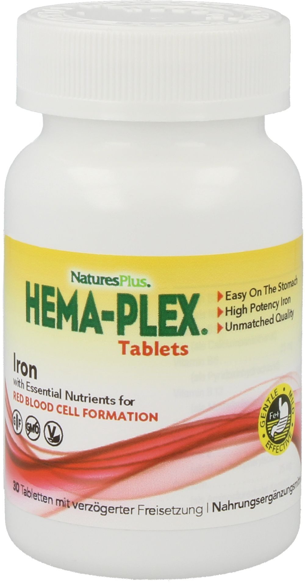 Natures Plus Natures Plus Hema-Plex Iron-30 Tabletten Kapseln