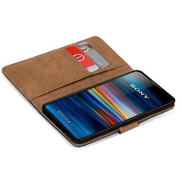 CoolGadget Handyhülle Book Case Handy Tasche für Sony Xperia 1 6,5 Zoll, Hülle Klapphülle Flip Cover für Sony 1 Schutzhülle stoßfest