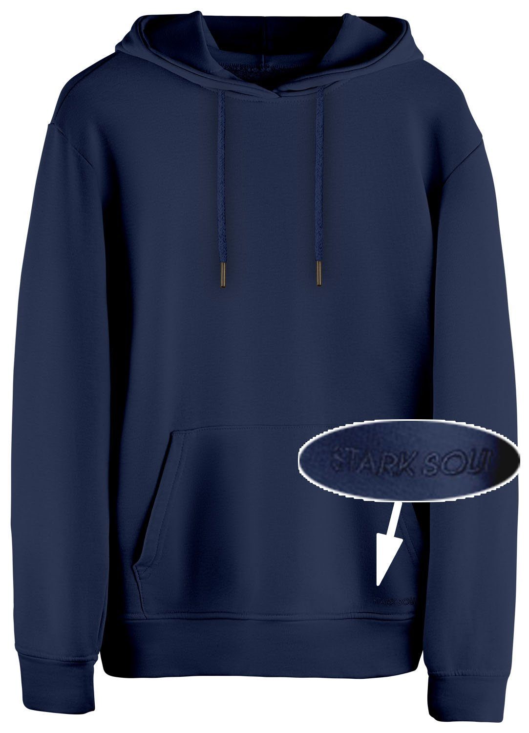 Stark Soul® Hoodie Stark Soul Hoodie Blank - Kapuzen-Sweater Unisex, 270 gsm