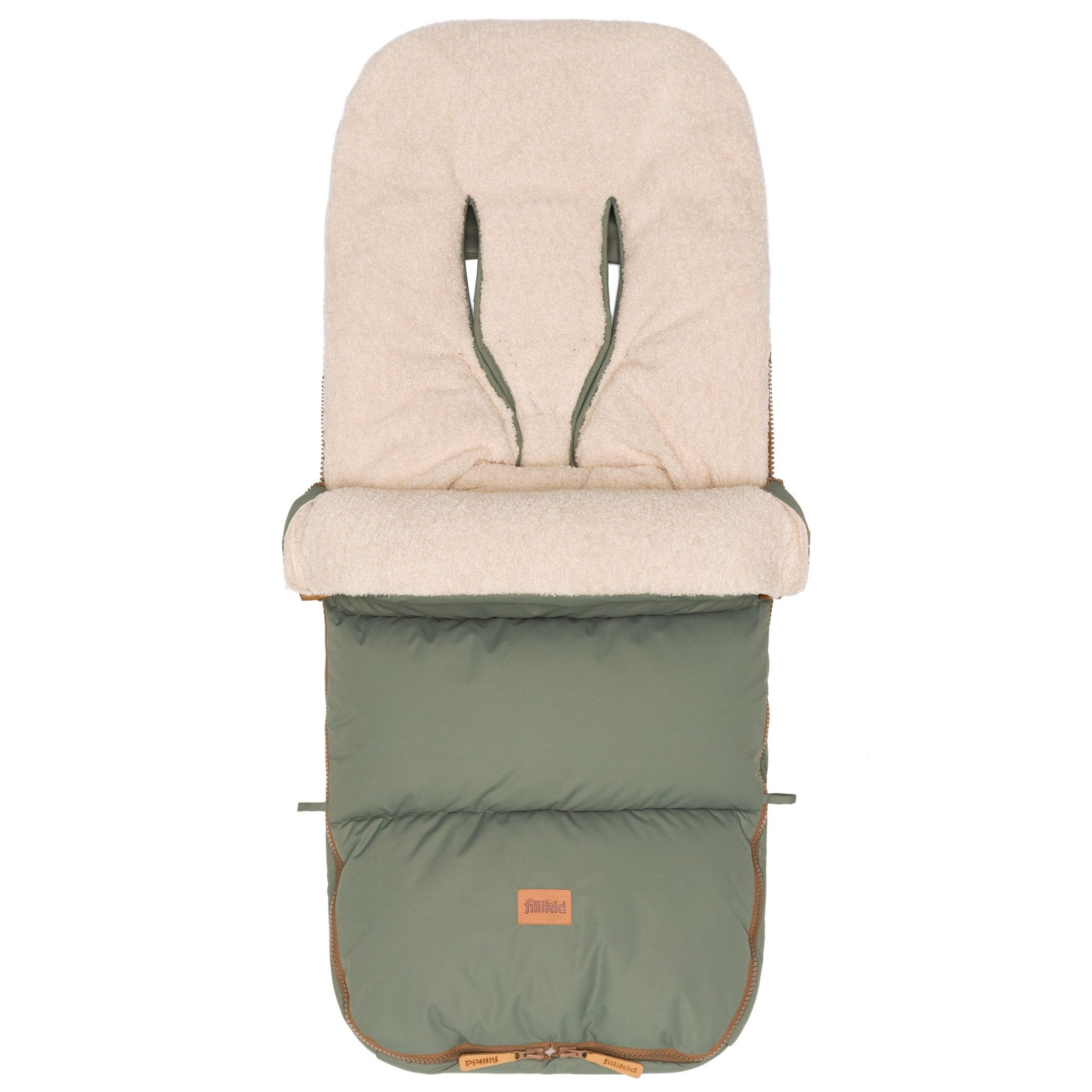 Fillikid Fußsack Winterfußsack Kinley Exklusiv, warmer Winterfußsack waschbar mit Rundum Reißverschluss und