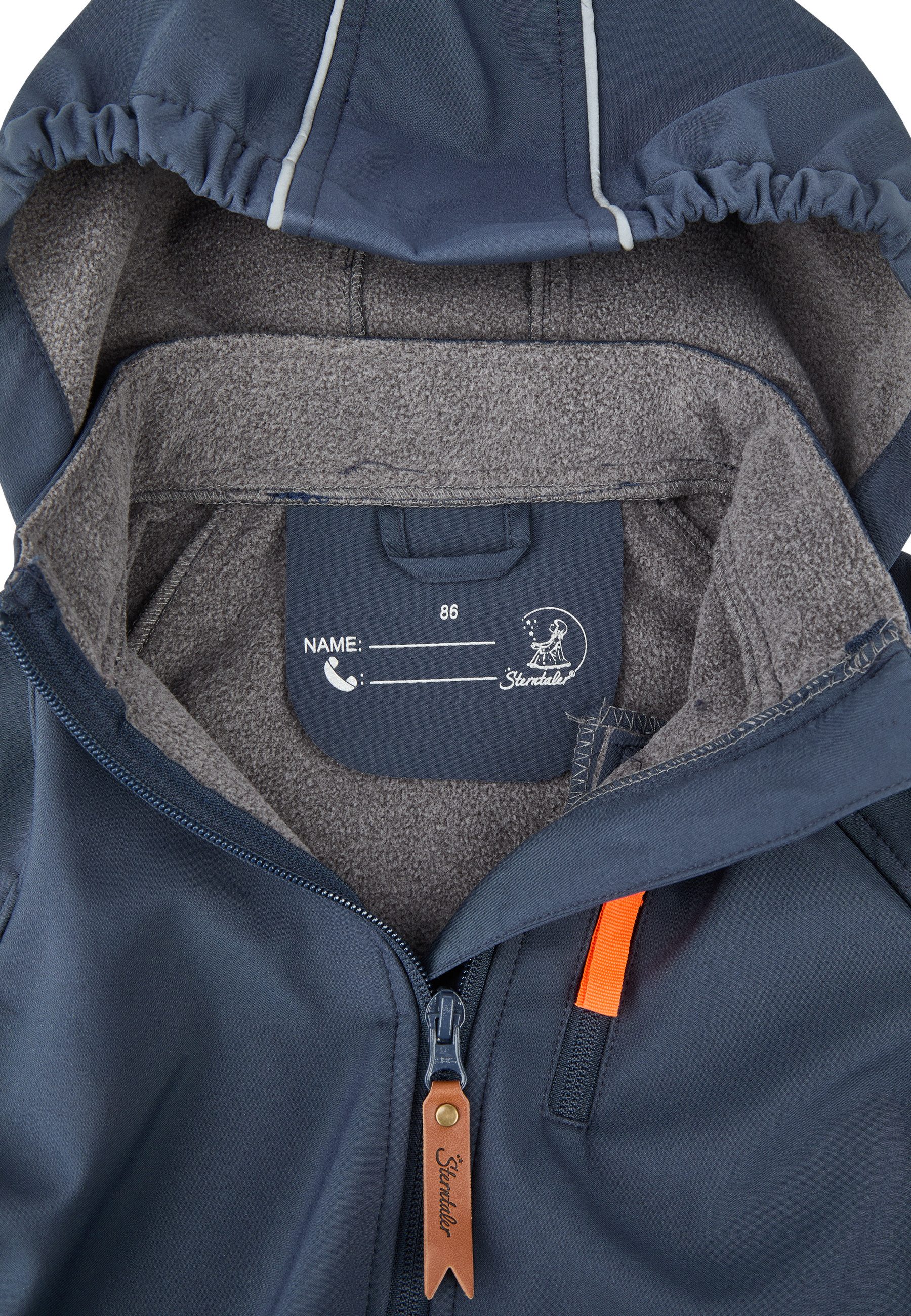 Sterntaler® Regenjacke Softshelljacke mit Kapuze (1-St)
