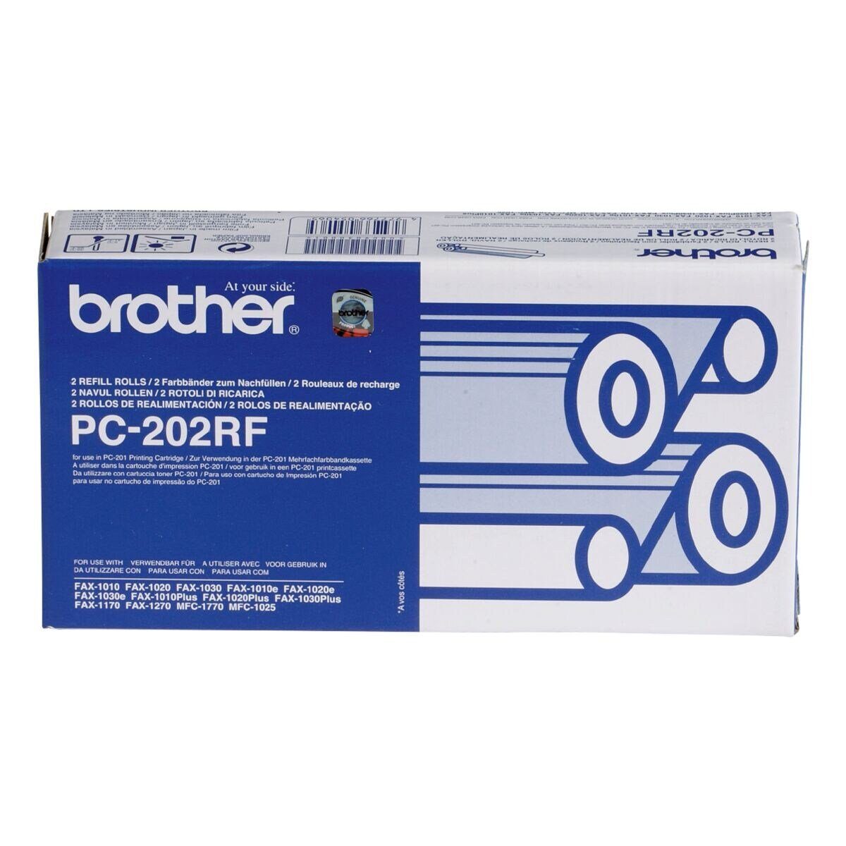 PC-202RF Thermotransfer-Rolle Brother Fax