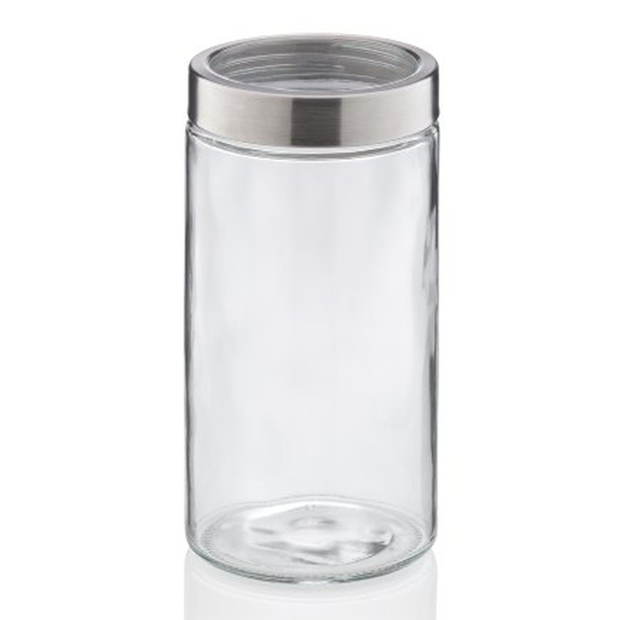 kela Vorratsdose Vorratsdose Kara Glas mit Edelstahldeckel 1,7 Liter, Glas