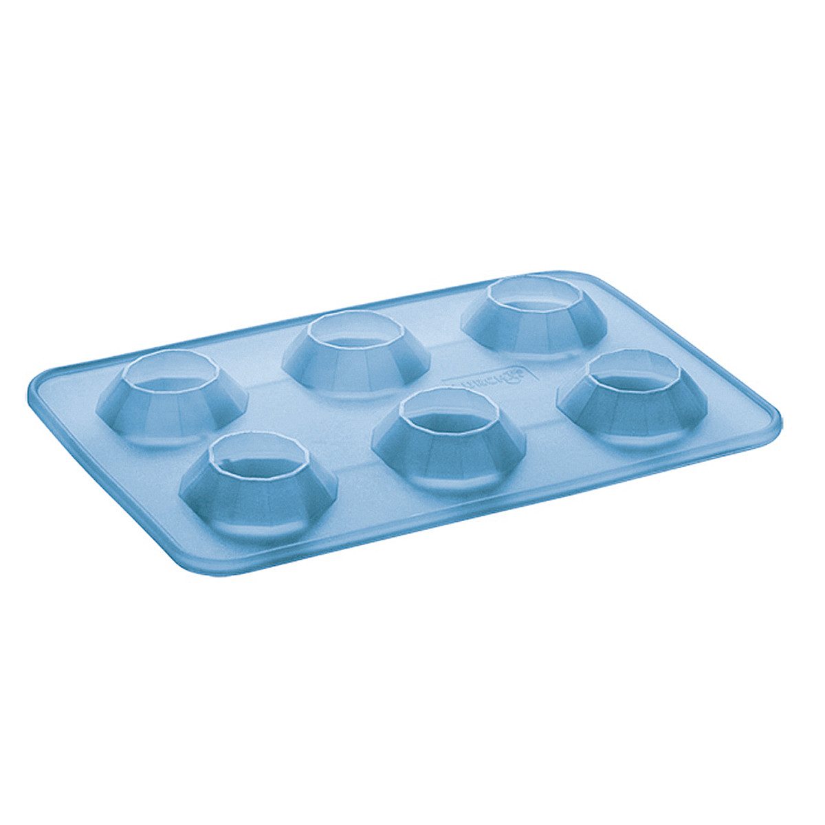 Lurch Eiswürfelform Eiswürfelform Ø 4 x 3cm Diamant eisblau