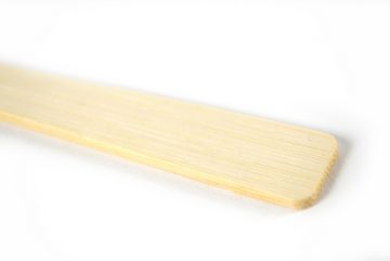 Kobolo Besteck-Set Einwegbesteck Einweg Messer Komfort 200 Stück (200-tlg), Bambus, bruchfest