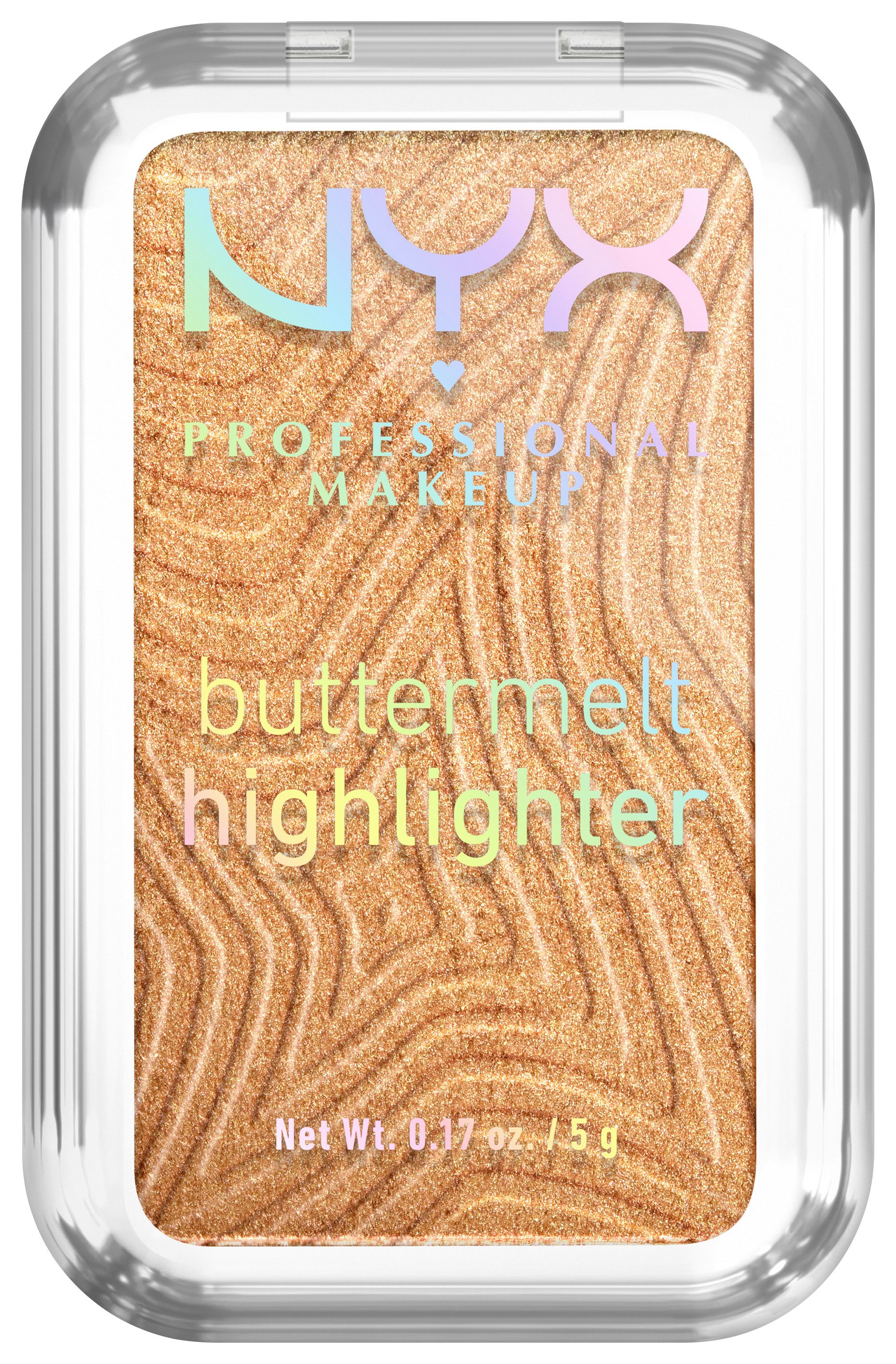 NYX PROFESSIONAL MAKEUP Highlighter BUTTERMELT HIGHLIGHTER, zaubert einen multidimensionalen Glow in das Gesicht
