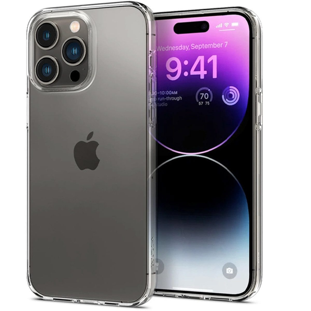 Spigen Backcover Spigen Liquid Crystal Case für das Apple iPhone 14 Pro - Transparent