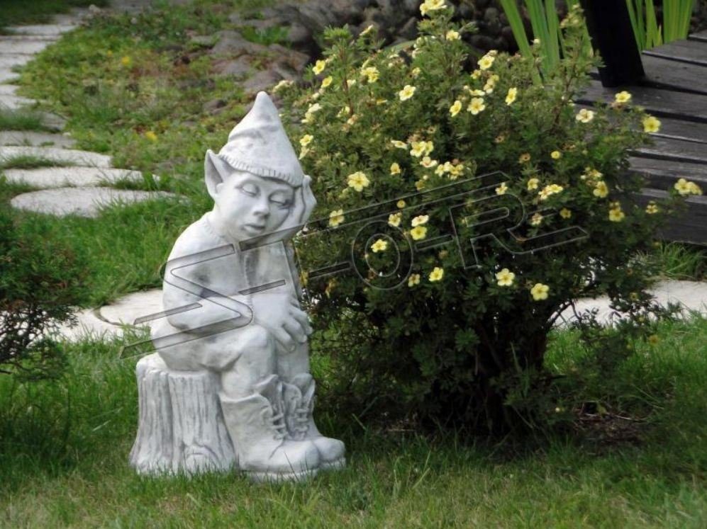 Gartenzwerg Statue – Dekofigur Aus Stein Für Garten, Hof Oder Terrasse