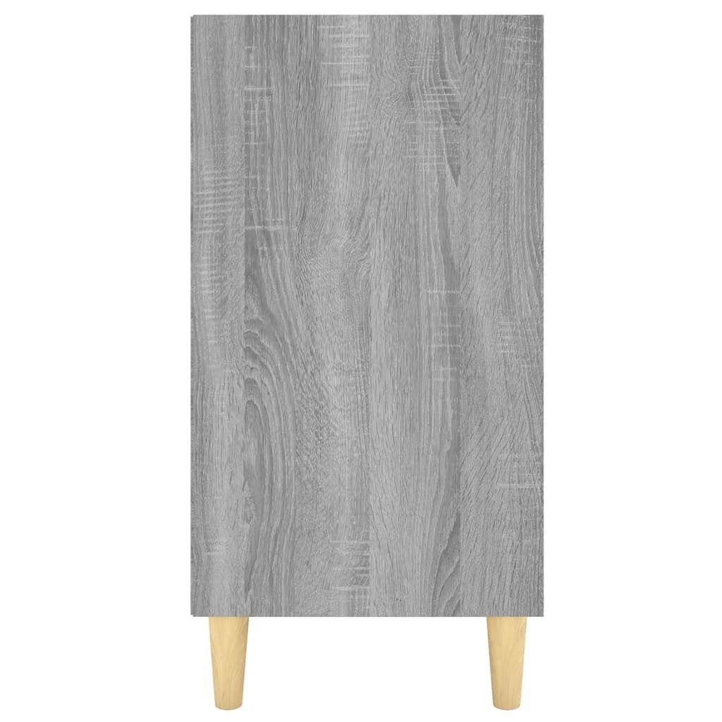 cm, aus B/H/T: Eukalyptusholz Sonoma Ablageregal in 103x70x35 Spanplatte, massives Parchen, möbelando Grau